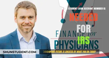 Decoding Student Loan Interest: Which Account Number Does the IRS Need?
