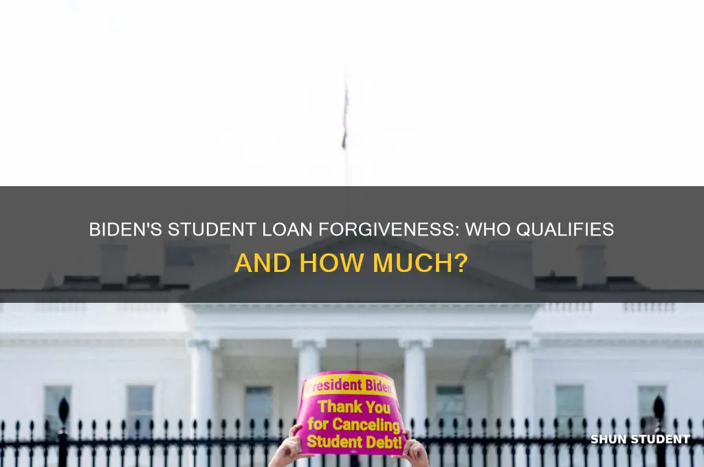 what student loans has biden forgiven