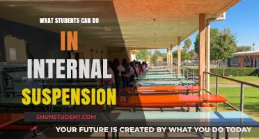 Students: Take Action and Avoid Internal Suspension