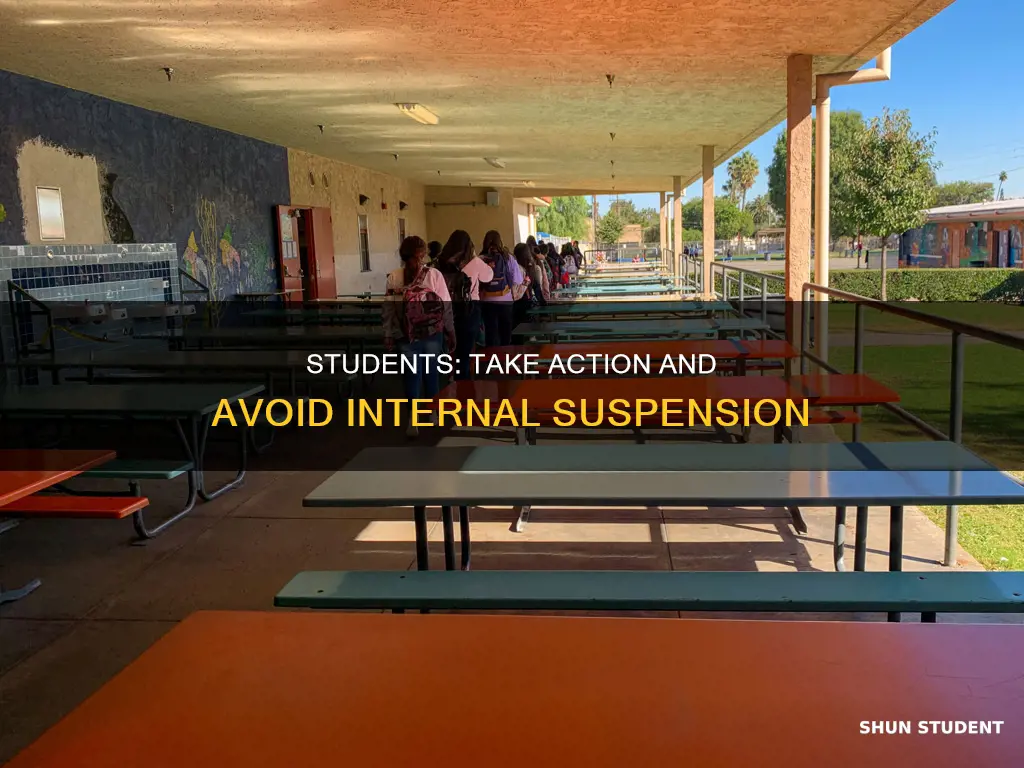 what students can do in internal suspension