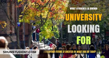 Brown University: Ideal Student Profile