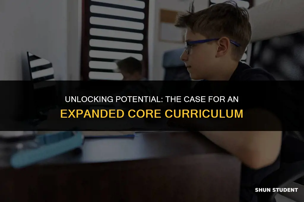 what students need expanded core cirriculum