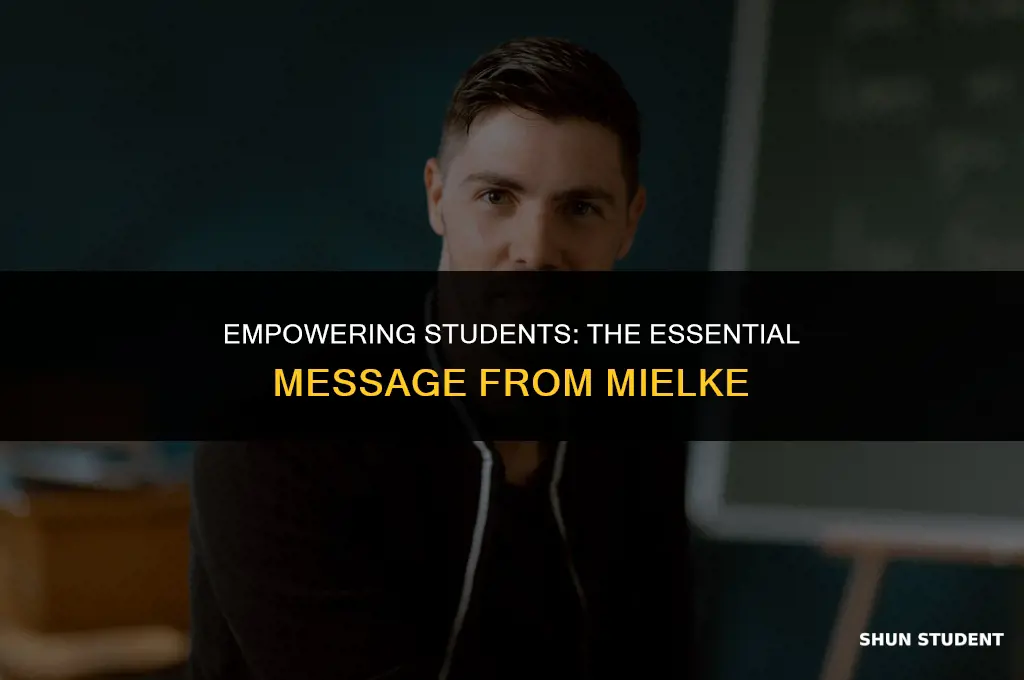 what students need to hear mielke