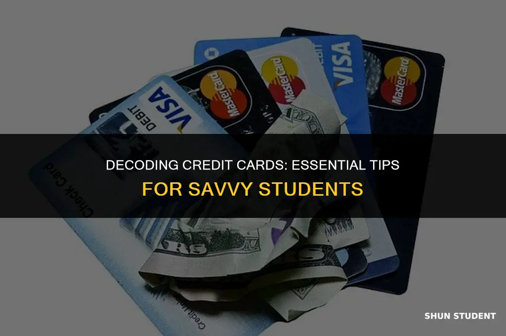 what students need to know about credit cards
