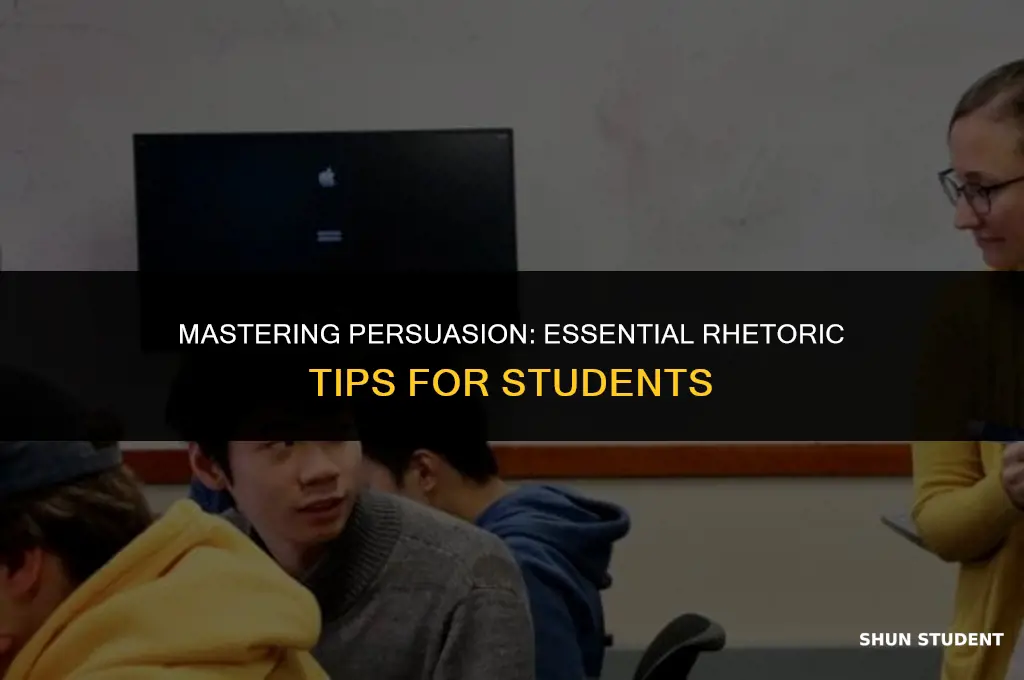 what students need to know about rhetoric