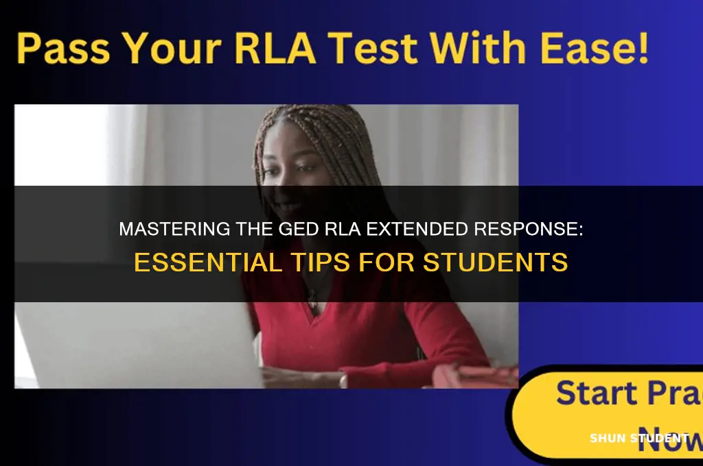 what students need to know ged rla extended response