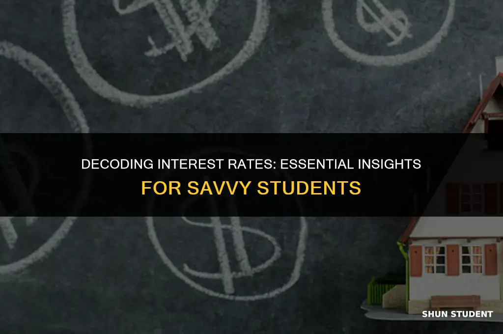 what students needs to know about interfest rates