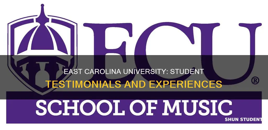 what students say about east carolina university