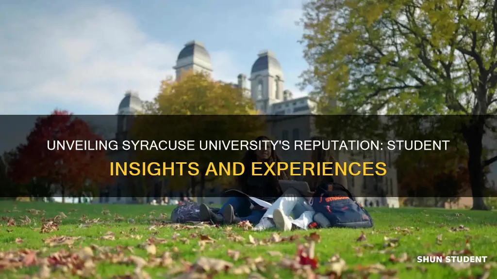 what students say about syracuse university