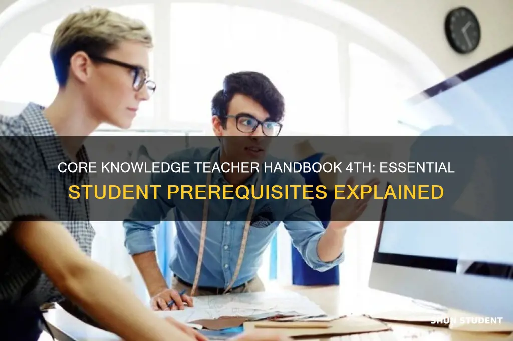 what students should already know core knowledge teacher handbook 4th