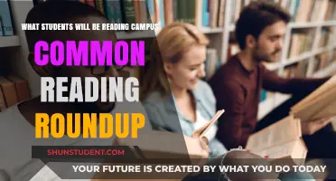 Campus Common Reads: What Students Are Reading This Year