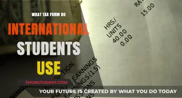 International Students: Which Tax Forms to Use?
