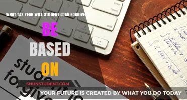 Understanding Tax Year Basis for Student Loan Forgiveness Programs