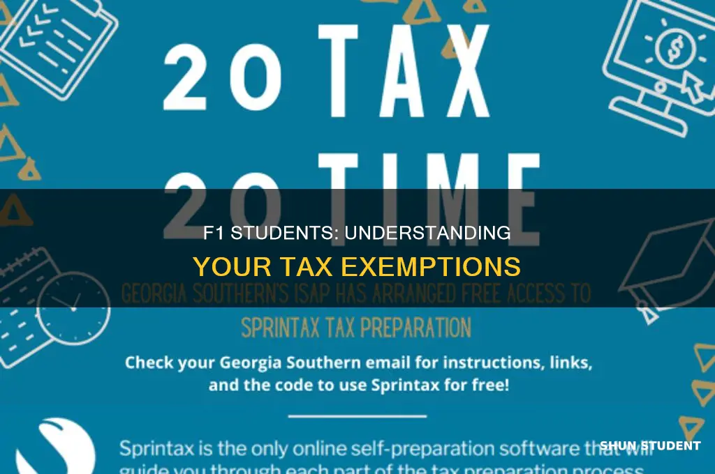 what taxes do f1 students not pay