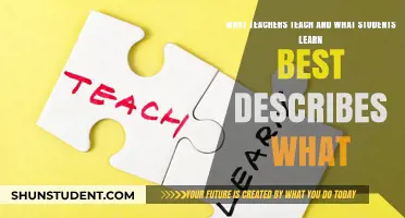 Bridging the Gap: What Teachers Teach vs. What Students Learn