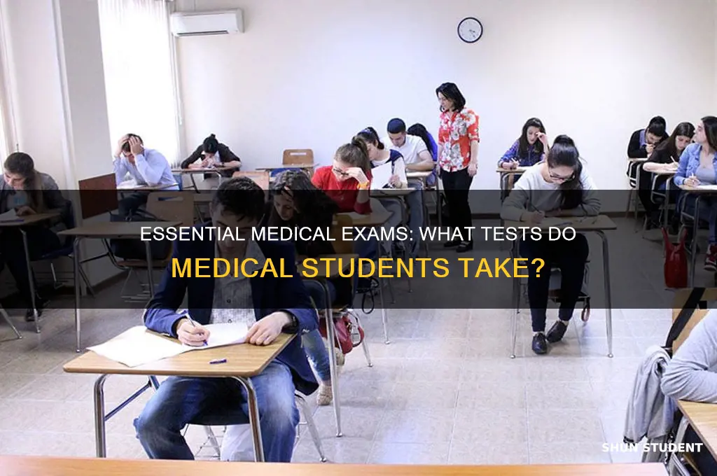 what test will do medical student students take