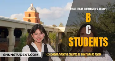 Texas Universities: Unlocking BC Student Potential