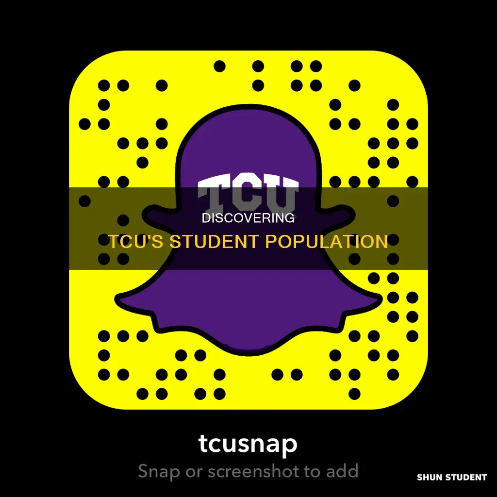 what that the student population of texas christian university