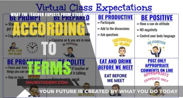 Teacher Expectations: Understanding Student Responsibilities by Academic Terms