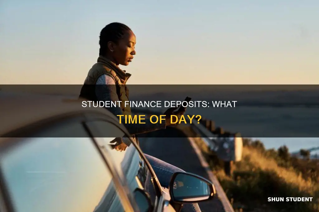 what time of day do student finance pay you