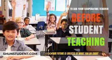 Essential Questions to Ask Your Cooperating Teacher Before Student Teaching