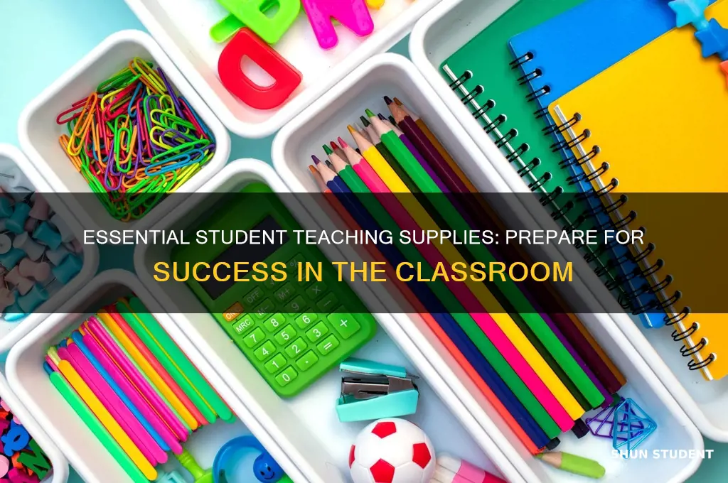 what to bring during student teaching