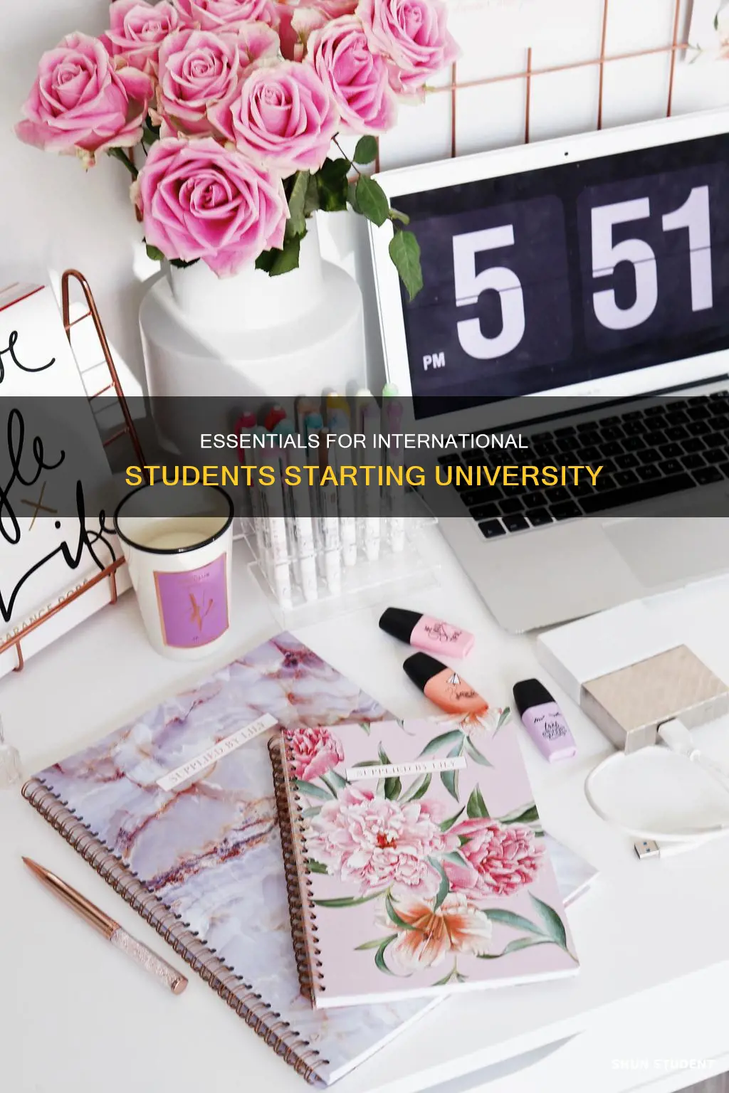 what to bring to university as an international student