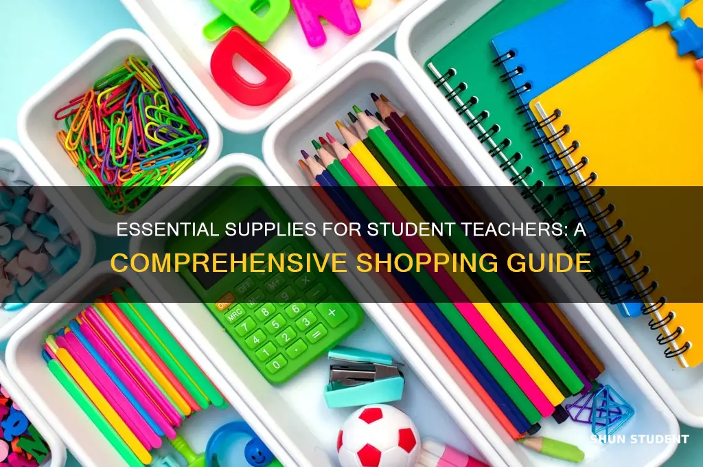 what to buy for student teaching