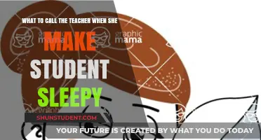 The Sleepy Classroom: What to Call a Teacher Who Induces Naps