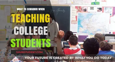 Effective College Teaching: Key Considerations for Engaging Modern Students