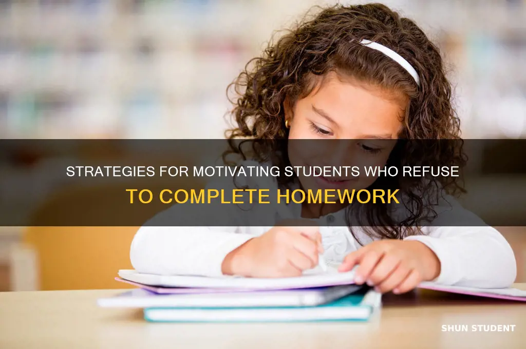 what to do about students who will not do homework