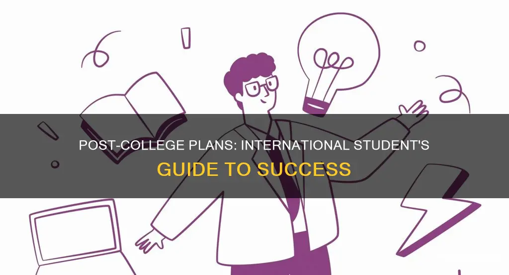 what to do after graduating college international students