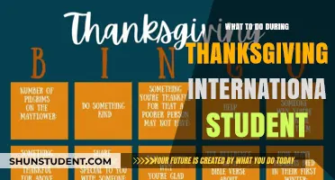 International Students: Thanksgiving Activities and Fun