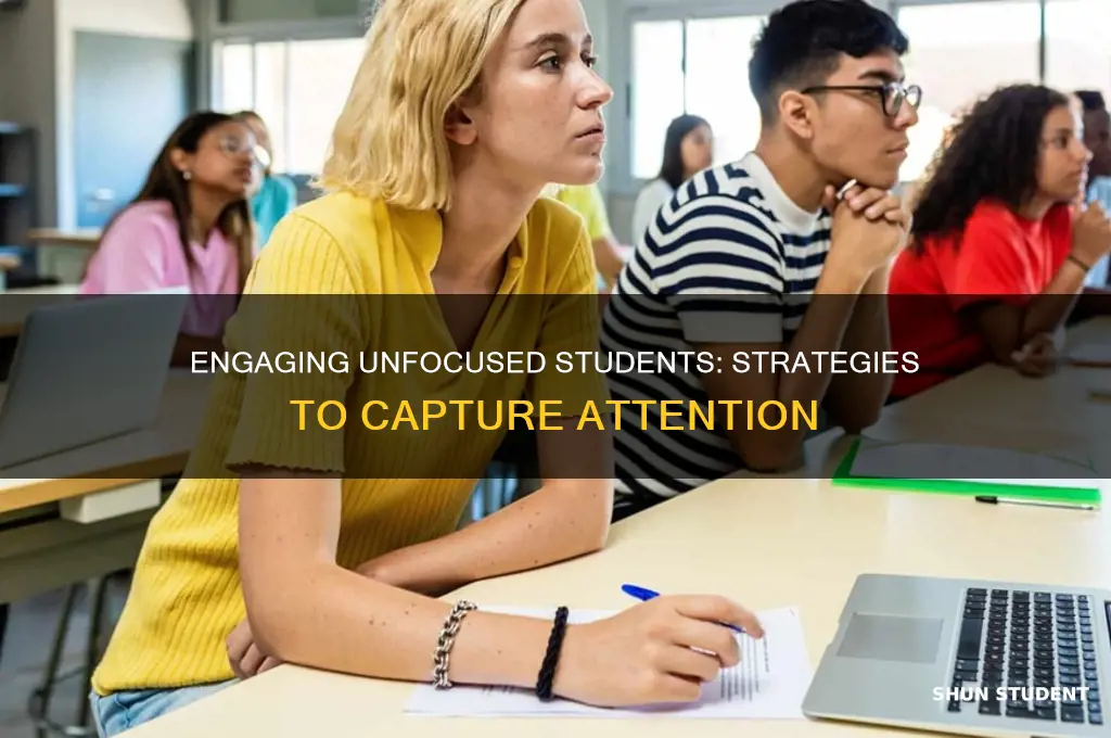 what to do when a student is not paying attention