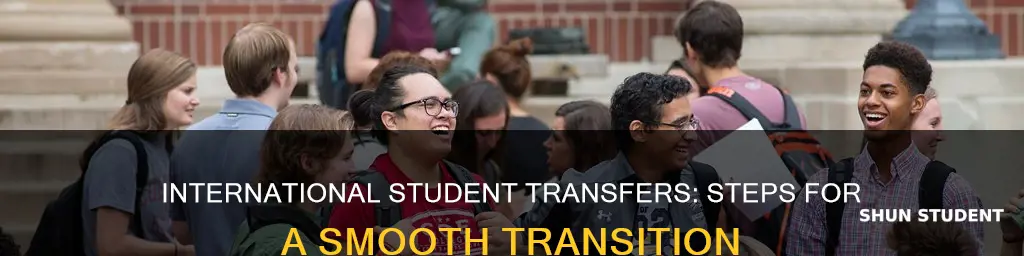 what to do when you transfer colleges international student