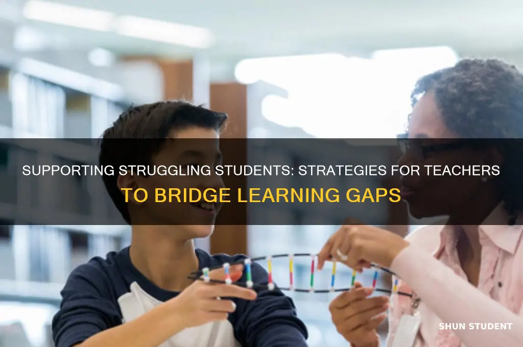 what to do with students who fall behind teacher