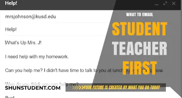 Crafting Your First Email to a Student Teacher: Tips and Etiquette