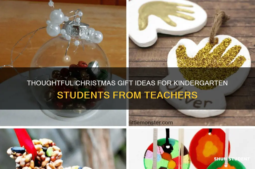 what to give kindergarten students for christmas from a teacher