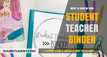 Essential Student Teacher Binder Checklist for Classroom Success