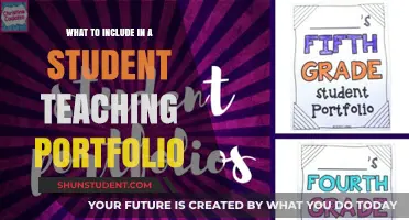 Essential Components for a Standout Student Teaching Portfolio Guide