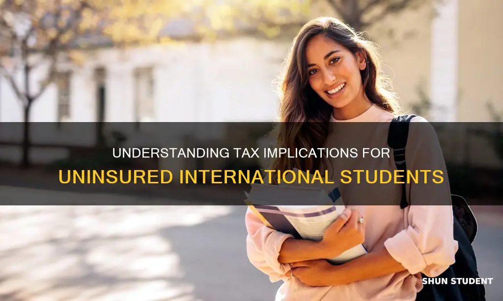 what to pay taxes when no medical insurance international student