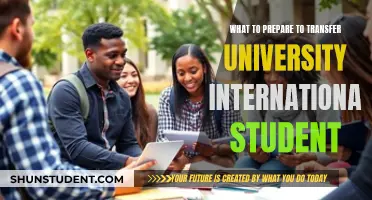 International Student's Guide: Transferring to a New University: Essential Preparation