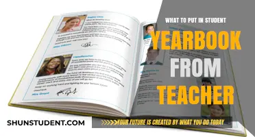Teacher's Guide: Crafting Meaningful Yearbook Messages for Students