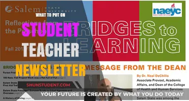 Engaging Student-Teacher Newsletter Ideas to Foster Connection and Communication