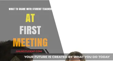First Meeting Tips: Essential Insights to Share with Your Student Teacher