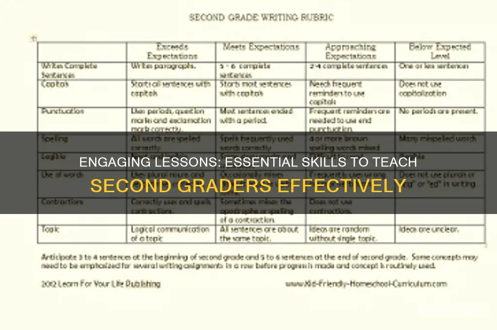 what to teach 2nd class students