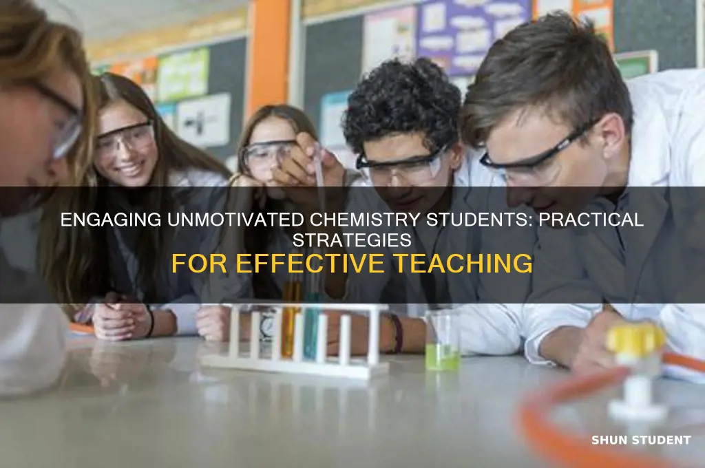 what to teach chemistry students who dont want to learn