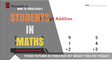 Essential Math Skills for Class 1: Building a Strong Foundation