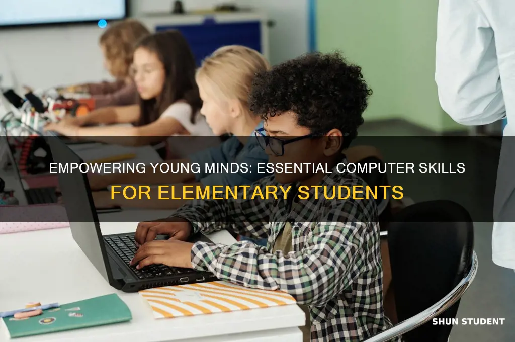 what to teach elementary students about computers