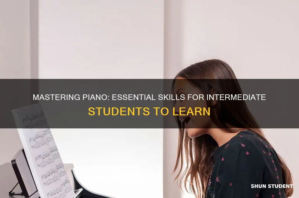 what to teach intermediate piano student